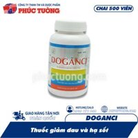 Doganci giảm đau, hạ sốt, kháng viêm