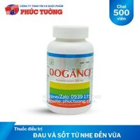 Doganci giảm đau, hạ sốt, kháng viêm