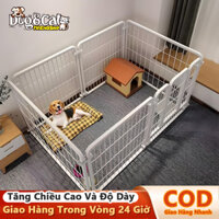 🐕Dog&Cat PET HOME🏠Chuồng Chó Size To Hàng Rào Cho Chó 7/9 Miếng Có Thể Kết Hợp Tự Do