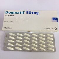 Dogmatil 50mg – Điều trị Trầm cảm, bệnh tâm thể, hội chứng ruột kích thích.