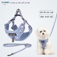 ✟❒✴DOGNESS Dog Vest Dây xích Chó nhỏ Khai thác thú cưng