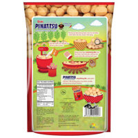 DohaMart Combo 20 gói Oishi Snack Nhân Đậu Phộng Vị Mực Cay Pinattsu (85g/gói)