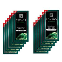 DohaMart [GIFT] Dây 14 gói dầu gội Romano Classic 5g/gói