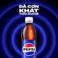 DohaMart Thùng 24 Chai Nước Ngọt Có Gaz Pepsi (390ml/chai)