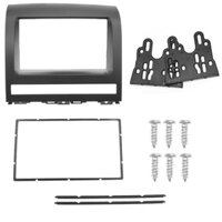 Đôi 2 Din Fascia Cho Fiat Perla 2009 Đài Phát Thanh CD DVD Âm Thanh Nổi Bảng Dash Gắn Lắp Đặt Viền Bộ Khung Tấm Viền