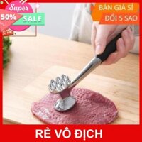 💞ĐỔI 5 🌟 💞 Búa dần làm mềm thịt 22x5cm rút ngắn thời gian chế biến, chất liệu hợp kim nhôm bền và an toàn 8961