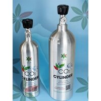 ĐỔI BÌNH CO2 NHÔM 1LIT khí tinh khiết (không mùi)