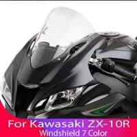 Đôi Bong Bóng Kính Chắn Gió Cho Kawasaki Ninja ZX10R ZX-10R 2016 2017 2018 Nhựa ABS Xe Máy Kính Chắn Gió Fairing Phụ Kiện Tấm Chắn
