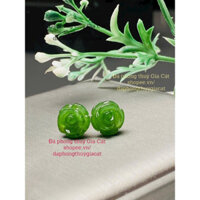 Đôi Bông Tai, Hoa Tai Đa Ngoc Bich tu nhien lô mới siêu đâmk