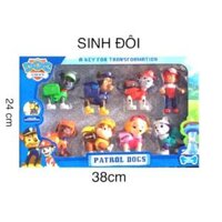 Đội chó cứu hộ - bộ 8 con  (sẵn)