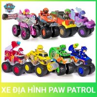 Đội chó cứu hộ PAW PATROL - Xe monster truck có bắn đạn, dây kéo và chức năng khác - Hàng chính hãng