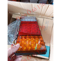 Đôi đèn hậu xe tải led 3 ngăn. Đèn led dành cho xe tải, xe đầu kéo chất lượng. Đèn 2003. Điện 12v và 24v