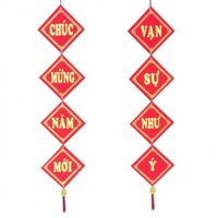 ĐÔI KHÁNH TREO TƯỜNG NGÀY TẾT