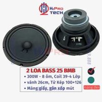 Đôi Loa Bass 25 BMB 2522 Japan 600W, Loa Rời Bass 25 Lắp Karaoke Cao Cấp