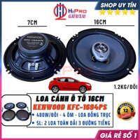 Đôi Loa Cánh Cửa Ô Tô Bass 16 Kenwood Kfc-1694Ps 480W Toàn Dải 3 Đường Tiếng, Độ Âm Thanh Xe Hơi Cao Cấp-H2Pro Audio