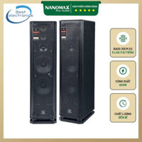 Đôi Loa Đứng Nanomax RF-251 - Công Suất 920w, Bass 25cm - Nghe Nhạc Hát Karaoke Chính Hãng