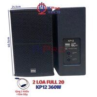 Đôi Loa Full 20 JBL KP12 360W Bãi Xịn ( 2 Chiếc, Tặng Dây Khẩu ), Loa Trợ Lời Bass 20 Nhỏ Gọn, Đánh Chất - H2Pro Tech