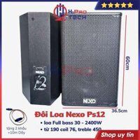 Đôi Loa Full 30 Nexo PS12 2400W Từ 190 Coil 76 - Treble 450, Loa Karaoke Gia Đình Bass 30 Nexo Sống Động - H2Pro Tech