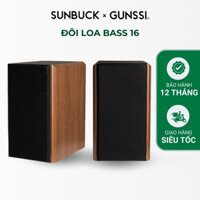 Đôi Loa LDZS Bass 16 Nghe Nhạc, Karaoke Gia Đình, Có Phân Tần, Chất Âm Hay, Công Suất Đỉnh 200W, Loa Bookshelf Gunssi