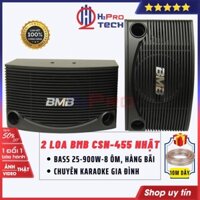 Đôi Loa Nhật Bãi Karaoke Bmb CSN-455 Bass 25 900W Bãi Xịn, Loa Bmb 455 Âm Thanh Mạnh Mẽ, Chi Tiết (Quà 160K 10M Dây)-H2Pro Tech