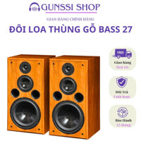 Đôi loa thùng, loa nghe nhạc hát karaoke AOSIBAO bass 27 loa toàn dải chơi nhạc cực hay phù hợp với gia đình