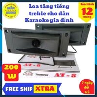 Đôi loa treble rời AT8 chính hãng 200w-loa chép rời karaoke cao cấp tặng tụ xịn (đã hàn sẵn trong loa)