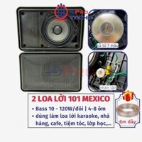 Đôi Loa Trợ Lời 101 Mexico L1 120W Xương 7 Màu (Giá 2 Cái), Loa Treo Tường Lắp Cafe, Nhà Hàng, Lớp
