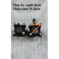 Đôi mai ơ trước chế xe 4 bánh tim ốc 8x11.4 dùng ráp bộ lái vô lăng  - ụ lái trước, cầu trước thẳng không phanh