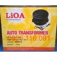 ĐỔI NGUỒN 2000VA BIẾN ÁP TỰ NGẪU 2000VA Input 220V Output 110V/120V ĐI DU LỊCH