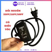 Đổi nguồn 220v sang 110v 100v công suất 1000w chỉ dùng được cho thiết bị Nhật bãi máy khoan, máy mài, máy cắt