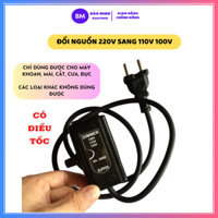 Đổi nguồn 220v sang 110v chỉ dùng được cho thiết bị Nhật bãi máy khoan, máy mài, máy cắt - Biến áp 220v