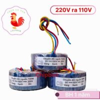đổi nguồn 220v sang 110v gắn trong lọc không khí nhật