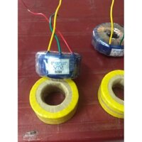 đổi nguồn gắn trong 100v- 60w hình tròn