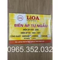 Đồi Nguồn Lioa 1000VA Biến Áp Lioa 1000VA Input 220V Output 110V & 120V