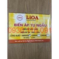 Đồi Nguồn Lioa 1000VA Biến Áp Lioa 1000VA Input 220V Output 110V & 120V