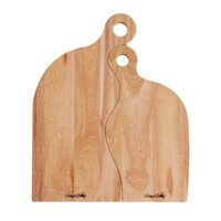 Đôi thớt mẹ con - Gỗ cao su ChopChop 02991