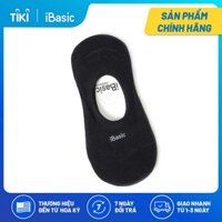 Đôi vớ lười unisex thời trang iBasic SOU001 - Đen - SM