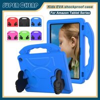 Đối với amazon fire hd10 hd 10 2021 11th gen hd8 2020 10th hd8 plus 2022 12th fire 7 2022 kids hd7 2015 2017 2019 ốp lưng chống sốc eva case