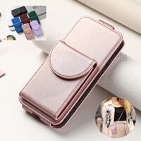 Đối với For iPhone 6 6S 7 8 Plus 11 Pro X XS Max SE2 SE3 Dễ thương Cover Softgel Thẻ Wallet Magnet Holder Nghiêng Ba lô