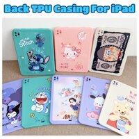 Đối với ipad thế hệ thứ 10 10,9 inch 2023 a2757 a2777 a2696 heavy duty clear tpu ốp lưng silicon siêu mỏng