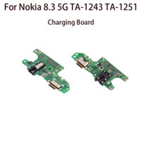Đối với nokia 8.3 5g ta-1243 ta-1251 bảng sạc cáp linh hoạt cổng sạc usb bộ phận kết nối đế cắm