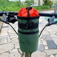 Đối với Túi đựng chai nước cho xe đạp Brompton cho Túi đựng đầu xe đạp Birdy Hộp đựng điện thoại di động cốc nước