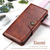 Đối với Xiaomi 13T/13/12T Pro Redmi 13C 12 12 Note 13/12 Pro Mi 11/11 Lite 5G POCO X6 Pro C65 F5 X5 Pro da kinh doanh sang trọng được bảo hiểm đầy đủ chống sốc trường hợp điện thoại nắp đậy chủ ví trường hợp