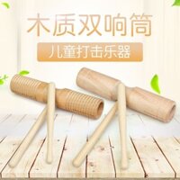 Đôi Vòng Ống Alf Bộ Gõ Nhạc Cụ Trẻ Em Gỗ Mẫu Giáo Máy Trợ Giảng Âm Nhạc Cho Bé Bộ Gõ Cầm Tay Vòng Đơn Ống pl1.6