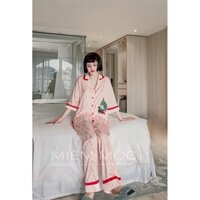 DOJI - Bộ đồ ngủ tay lỡ cánh dơi hoạt hình MIEMMOC Quảng Châu cao cấp - hàng có sẵn (Video kèm ảnh) M10