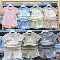 DOKMA - Bộ quần áo cộc tay cho bé từ 6 tháng đến 36 tháng