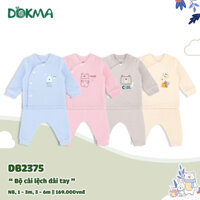 [Dokma] Bộ sơ sinh trần bông mềm mịn, giữ nhiệt mùa đông cho bé 2024