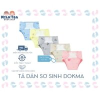 [DOKMA] Tả dán sơ sinh Cotton thấm hút tốt tiện lợi cho mẹ, an toàn làn da bé yêu set 5 chiếc