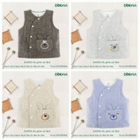 (DOKMA)ÁO GHILE CHO BÉ TỪ 1-24 THÁNG DOKMA