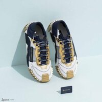 DOLCE & GABBANA NS1 SNEAKERS IN MIXED MATERIALS